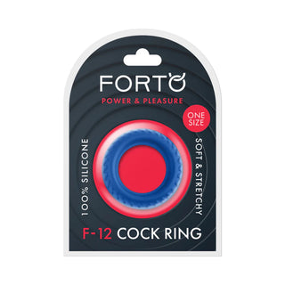 Forto F-12 Liquid Silicone Cockring 35mm